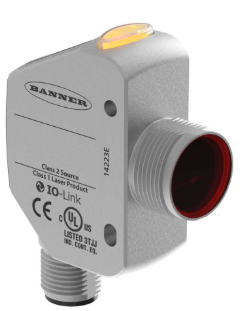 SENSOR FOTOELECTRICO, SERIE Q4X, 10-30 VCC, 1 PNP/NPN