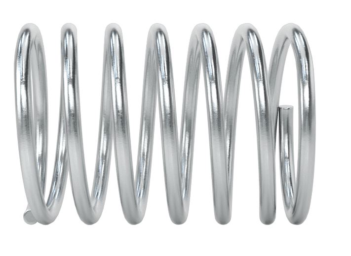 9657K604 RESORTE DE COMPRESION, 0.25" DE LARGO, 0.180" DE DIAMETRO EXTERIOR