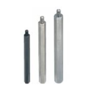 PLSBWRK 10-45 POSTES HEXAGONALES CON EXTREMO ROSCADO INTERNO