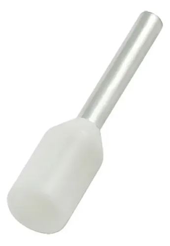 E0508-WHITE TERMINAL PUNTA HUECA BLANCA 22 AWG