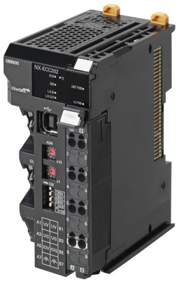 NX-ECC202 UNIDAD DE ACOPLAMIENTO ETHERCAT SISTEMA E/S MODULAR 45W 10 A