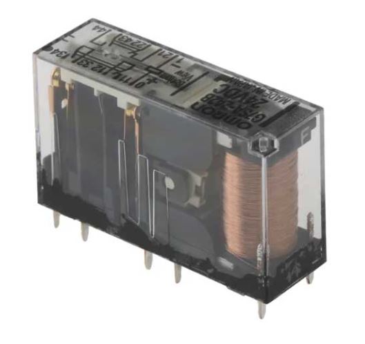 G7SA4A2BDC24BYOMZ RELE GUIADO POR FUERZA DE MONTAJE PCB, BOBINA 24V DC, CORRIENTE DE CONMUTACION DE 6A