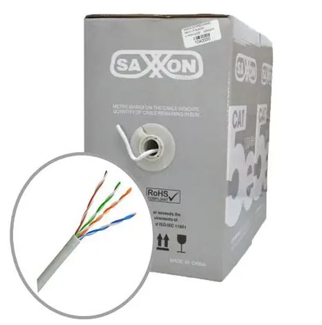 OUTP5ECOP100BC CABLE UTP CAT5E 100 METROS BLANCO SAXX