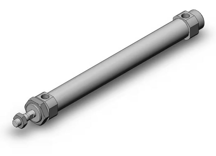 CM2B25-200Z CILINDRO DE DOBLE EFECTO CUERPO REDONDO CARRERA 25MM