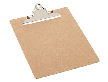 PORTAPAPELES TAMAÑO CARTA, CARTON DURO 12-1/2" DE LARGO