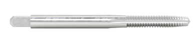 GRIFO DE ACERO DE ALTA VELOCIDAD SIN RECUBRIMIENTO, 8-32, LONGITUD 3/4"