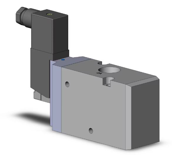 SMC VP742R-5TZ1-04A valve, sol, VP3/5/7 SOL VALVE 3-PORT