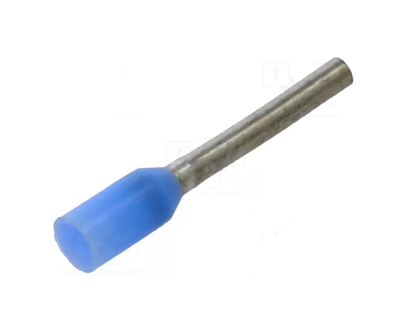 BM00500 FERULA AZUL DE CORDONES AISLADO, COBRE 0.25MM ESTAÑADO