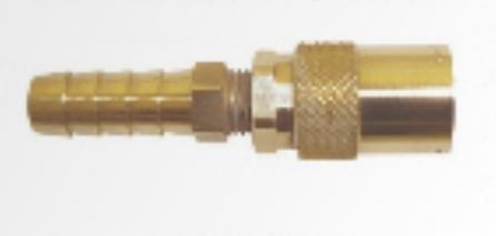  PC-206 CONECTOR HEMBRA RECTO DE AGUA ESPIGA 1/4 CONECTOR 3/8 SIN CHECK