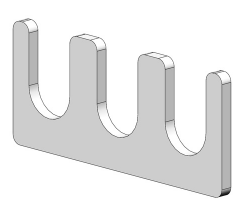 LAINA ESTANDAR PARA AJUSTE DE TROQUELES / DADOS, ESPESOR 0.25 MM, ANCHO 20 MM