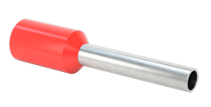FERRULES DE ALAMBRE AISLADOS, CAL. 18, LONGITUD 0.39"