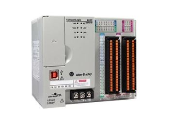 1769-L24ER-QBFC1B ALLEN-BRADLEY COMPACTLOGIX CONTROLLER 16I/16O/4AI/2AO 
