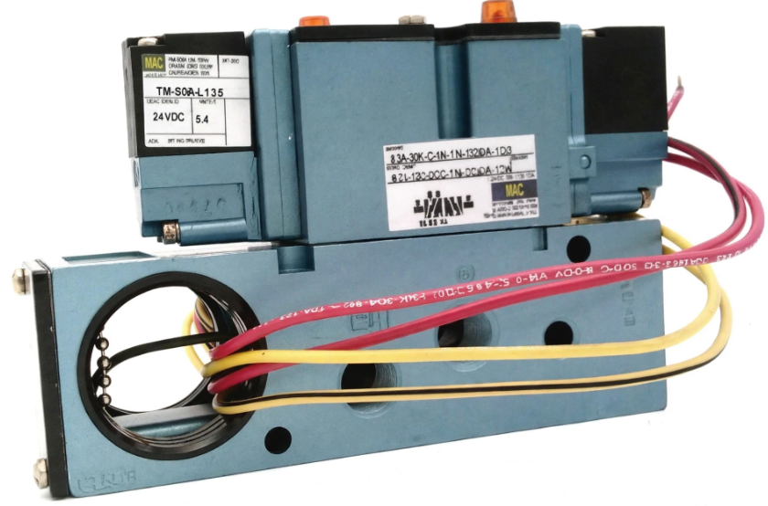 ELECTROVALVULA NEUMATICA DE 4 VIAS, DOBLE BOBINA 24VDC, 4/2 BIESTABLE, 10-150 PSI