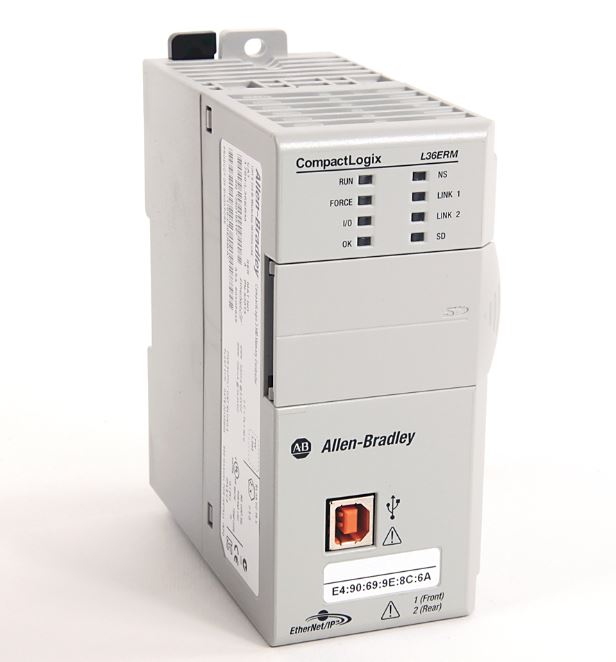 1769-L36ERM MODULO PROCESADOR ETHERNET DUAL CON CAPACIDAD DLR 3MB MEMORIA