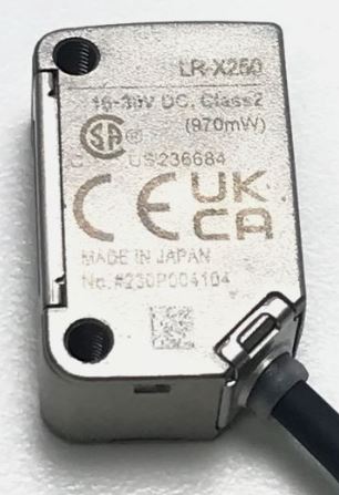 LR-X250 SENSOR LASER CMOS