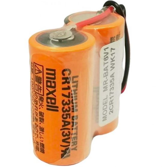 Maxell MR-BAT6V1 2CR17335A WK17 6V 1650mAh PLC Lithium Battery