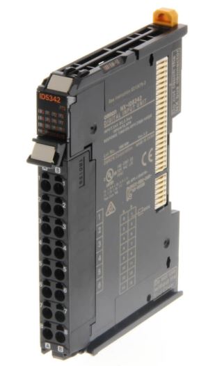 PLC Expansion Module, 8 Digital DC Input NPN, 24 VDC, NX Series Omron Automation NX-ID5342 Programmable Logic Controllers.