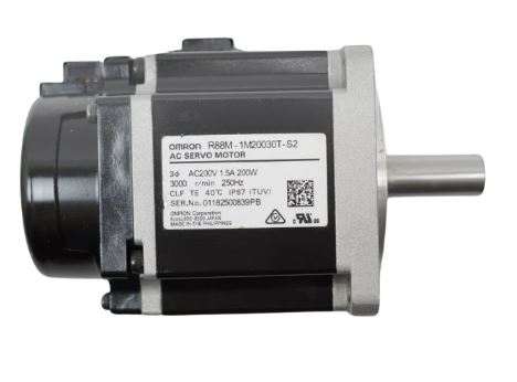  R88M-1M20030T-S2 1S AC servo motor, 200 W, 230 VAC, 3000 rpm, 0.637 Nm, absolute encoder 