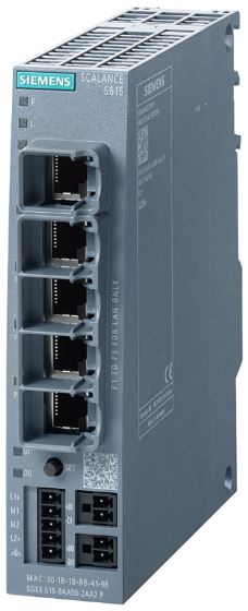 6GK5615-0AA00-2AA2 ENRRUTADOR DE PROTECCION, CONMUTADOR 5 PUERTOS SALIDA Y ENTRADA DIGITAL