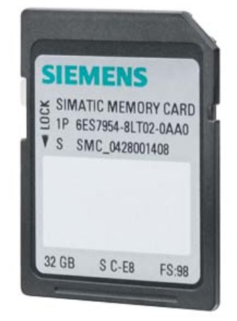 SIEMENS SIMATIC S7 MEMORY CARDFOR S7-1X00 CPU 32GB 6ES79548LT030AA0