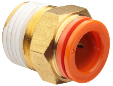CONECTOR RECTO MACHO PARA TUBBING M13 1/2" NPT