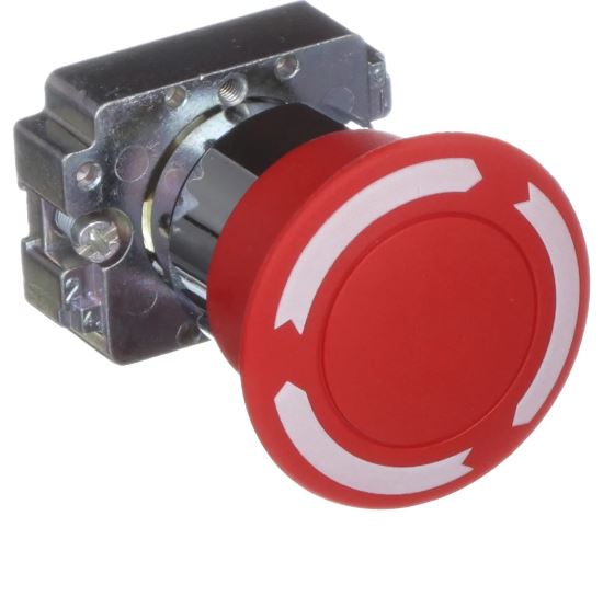 845-2AML4-1S2 INTERRUPTOR GIRATORIO ROJO, 40MM