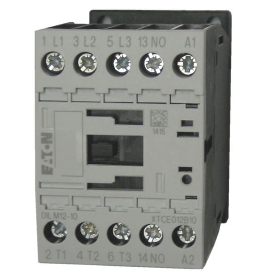 XTCE012B10 CONTACTOR 45MM 12A 3HP 230 VAC 460 VAC