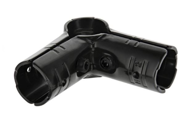 HJ-2 JUNTA DE ESQUINA EN L, COMPATIBLE CON TUBERIA DE 28MM