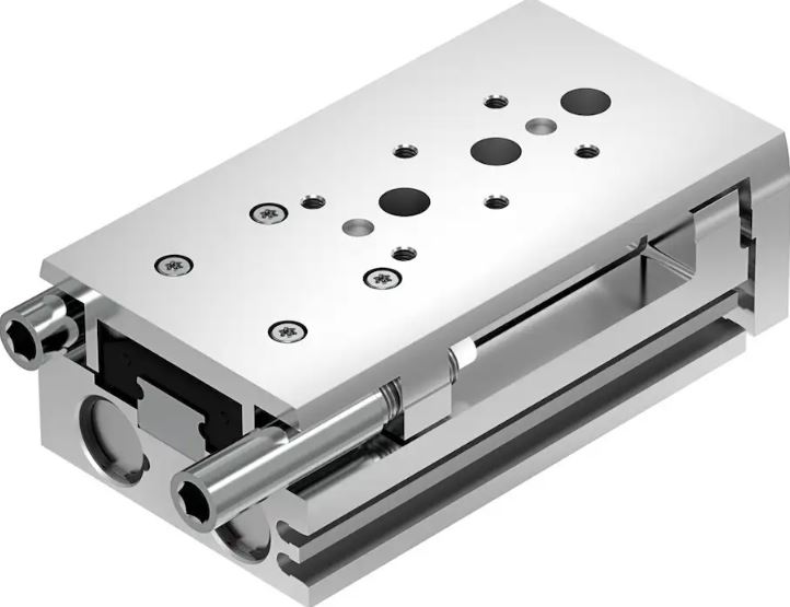 DGST-12-50-Y12A ACTUADOR LINEAL NEUMATICO DOBLE EFECTO DIAMETRO 12MM CARRERA 50MM ROSACDO M5