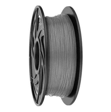  PLA 3D-GRAY FILAMENTO GRIS CLARO PARA IMPRESORA 3D, DIAMETRO 1.75