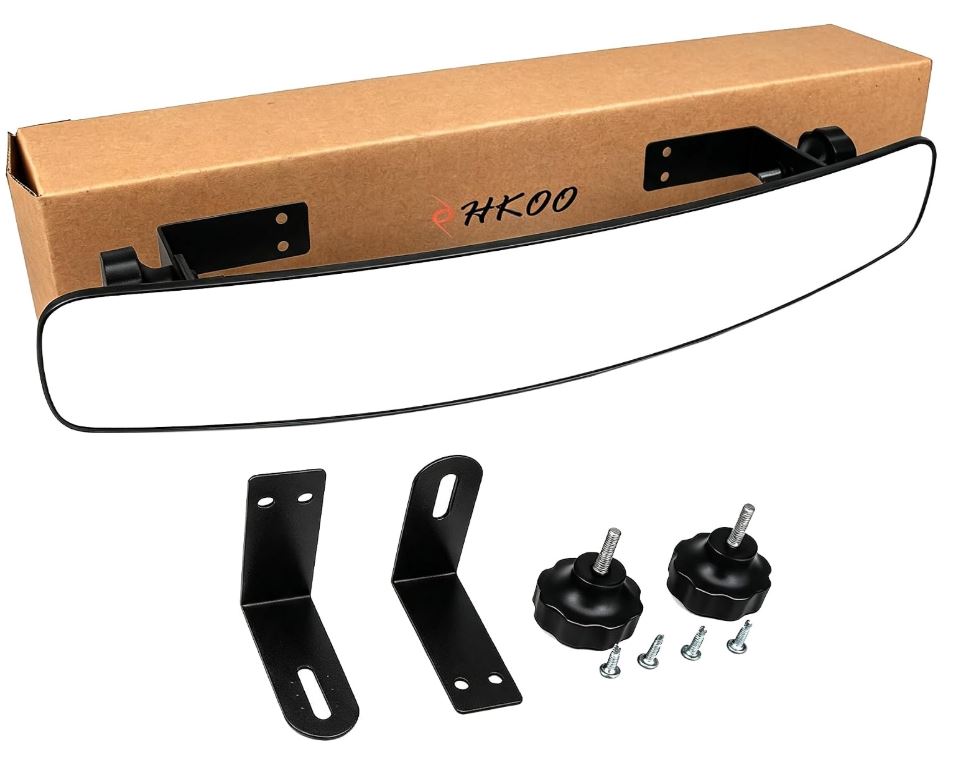 B07SVTZ957 ESPEJO RETROVISOR PANORAMICO DE 16.5" PARA CARRITO DE GOLF