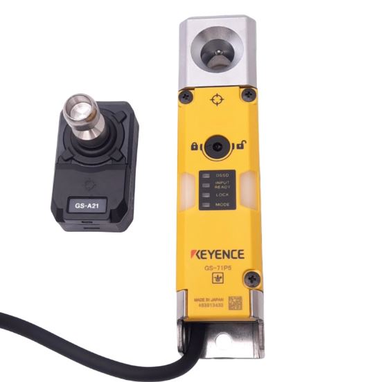 GS-71P5 CERRADURA SOLENOIDE CON SENSOR DE PUERTA DE SEGURIDAD PNP