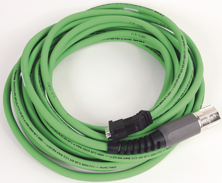 CABLE DE ALIMENTACION Y RETROALIMENTACION ESTANDAR PARA MOTORES Y ACCIONADORES, SERIE 2090, CONECTOR DIN Y D-SUB